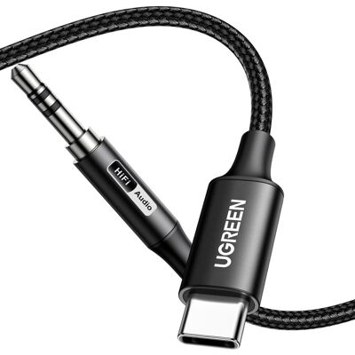 UGREEN 32bit 384kHz USB Type C to 3.5mm Audio Cable with DAC Chip UGREEN 32bit 384kHz USB Type C to 3.5mm Audio Cable with DAC Chip
