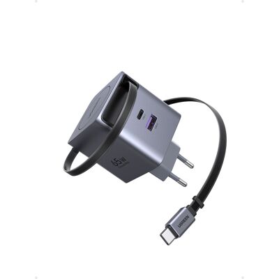 UGREEN 65W GaN Fast Charger with Retractable Cable UGREEN 65W GaN Fast Charger with Retractable Cable