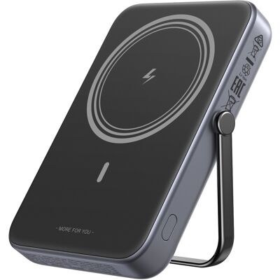 UGREEN 10000mAh Mini Magnetic Wireless Robot 20W Power Bank With Holder UGREEN 10000mAh Mini Magnetic Wireless Robot 20W Power Bank With Holder