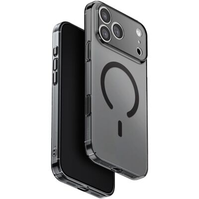UNIQ Airsuit MagClick charging na iPhone 17 Pro Max, Glossy smoke UNIQ Airsuit MagClick charging na iPhone 17 Pro Max, Glossy smoke