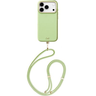 UNIQ COEHL Mirelle na iPhone 17 Pro, Lint green UNIQ COEHL Mirelle na iPhone 17 Pro, Lint green