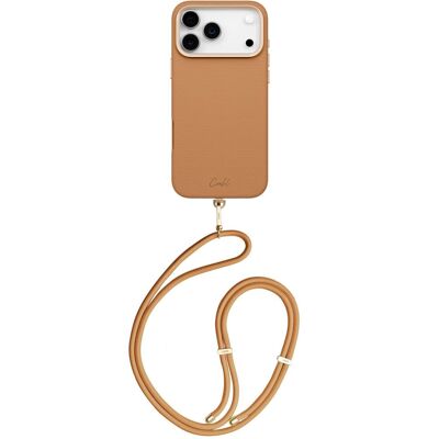 UNIQ COEHL Mirelle na iPhone 17 Pro Max, Pecan brown UNIQ COEHL Mirelle na iPhone 17 Pro Max, Pecan brown