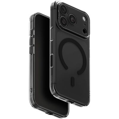 UNIQ Airsuit MagClick charging ochranný kryt na iPhone 17 Pro/18 Pro, Glossy smoke UNIQ Airsuit MagClick charging ochranný kryt na iPhone 17 Pro/18 Pro, Glossy smoke