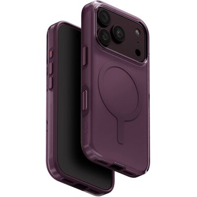 UNIQ Clario MagClick charging ochranný kryt na iPhone 17 Pro/18 Pro, Fig purple UNIQ Clario MagClick charging ochranný kryt na iPhone 17 Pro/18 Pro, Fig purple
