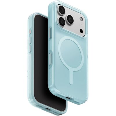 UNIQ Clario MagClick charging ochranný kryt na iPhone 17 Pro/18 Pro, Glacier mint UNIQ Clario MagClick charging ochranný kryt na iPhone 17 Pro/18 Pro, Glacier mint