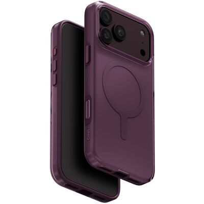 UNIQ Clario MagClick charging ochranný kryt na iPhone 17 Pro Max/18 Pro Max, Fig purple UNIQ Clario MagClick charging ochranný kryt na iPhone 17 Pro Max/18 Pro Max, Fig purple