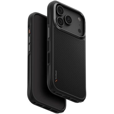 UNIQ Keva MagClick charging ochranný kryt na iPhone 17 Pro/18 Pro, Carbon black UNIQ Keva MagClick charging ochranný kryt na iPhone 17 Pro/18 Pro, Carbon black