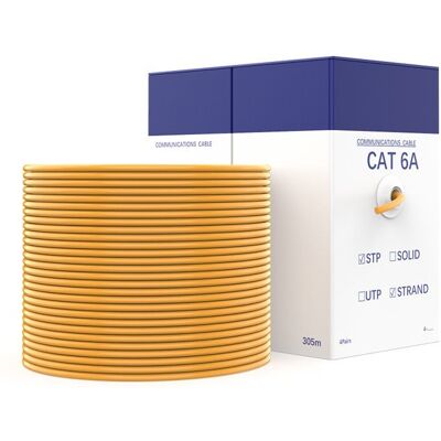 Vention CAT6a SFTP Network Cable 305m Orange Vention CAT6a SFTP Network Cable 305m Orange