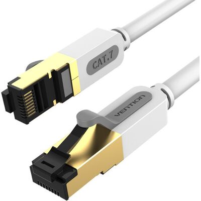 Vention Cat. 7 SFTP Ethernet Kabel - 10m - Šedá - Síťový Kabel Vention Cat. 7 SFTP Ethernet Kabel - 10m - Šedá - Síťový Kabel