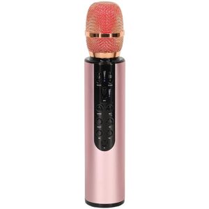 KIK KX3382 Karaoke bluetooth mikrofon, 2000 mAh růžový KIK KX3382 Karaoke bluetooth mikrofon, 2000 mAh růžový