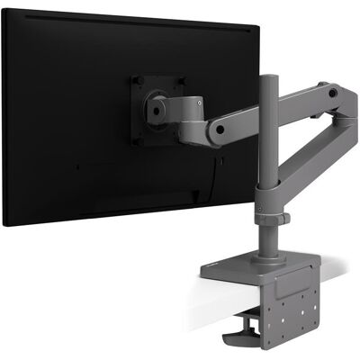 Ergotron LX Pro Desk Monitor Arm, Tall Pole, stolní rameno, monitor, vyšší zákl. tyč, šedá Ergotron LX Pro Desk Monitor Arm, Tall Pole, stolní rameno, monitor, vyšší zákl. tyč, šedá