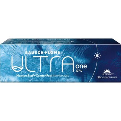 Bausch&Lomb Ultra ONEday (30 čoček) dioptrie: -1,00 zakřivení: 8.60 Bausch&Lomb Ultra ONEday (30 čoček) dioptrie: -1,00 zakřivení: 8.60