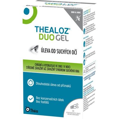 Thealoz Duo Oční gel - Zmírňuje příznaky suchého oka Thealoz Duo Oční gel - Zmírňuje příznaky suchého oka