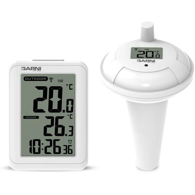 GARNI 245P digitální teploměr s bazénovým čidlem GARNI 245P digitální teploměr s bazénovým čidlem