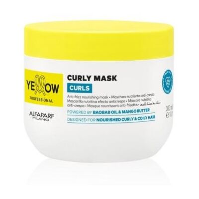ALFAPARF MILANO Yellow Curls Mask 300 ml ALFAPARF MILANO Yellow Curls Mask 300 ml