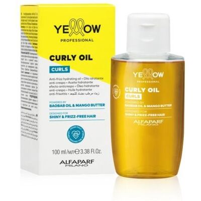 ALFAPARF MILANO Yellow Curls Oil 100 ml ALFAPARF MILANO Yellow Curls Oil 100 ml