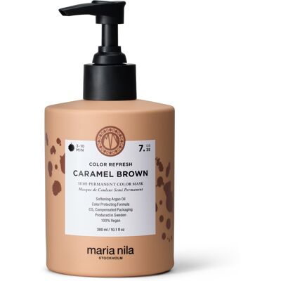 MARIA NILA Colour Refresh 7.35 Caramel Brown 300 ml MARIA NILA Colour Refresh 7.35 Caramel Brown 300 ml
