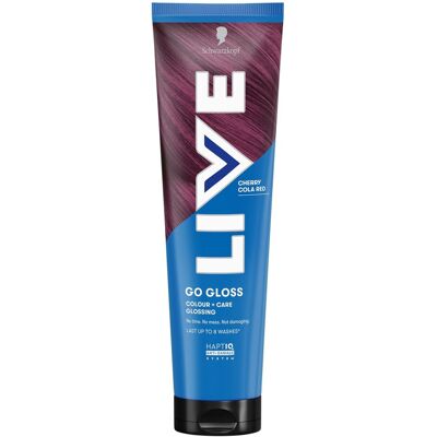 SCHWARZKOPF Live Colour+Care Glossing toner Třešňová cola 150 ml SCHWARZKOPF Live Colour+Care Glossing toner Třešňová cola 150 ml