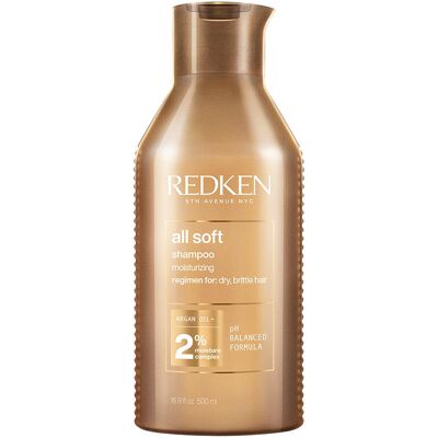 Redken All Soft Shampoo - Argánový olej pro suché vlasy - 300ml Redken All Soft Shampoo - Argánový olej pro suché vlasy - 300ml