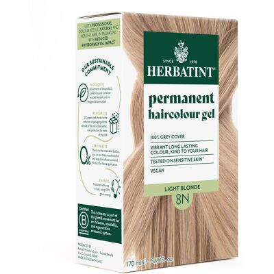 HERBATINT 8N světlá blond 170 ml HERBATINT 8N světlá blond 170 ml