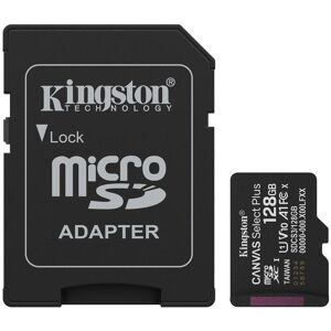 Kingston MicroSDXC 128GB Canvas Select Plus Gen 3 + SD adaptér Kingston MicroSDXC 128GB Canvas Select Plus Gen 3 + SD adaptér