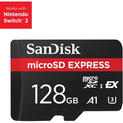 SanDisk MicroSD Express 128GB (NVMe) SanDisk MicroSD Express 128GB (NVMe)