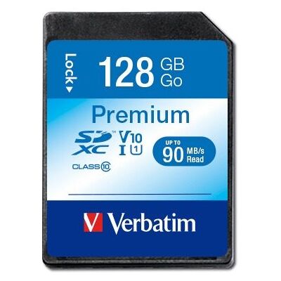 Verbatim SDXC 128GB Premium Verbatim SDXC 128GB Premium
