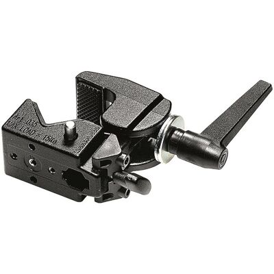 Manfrotto Super photo clamp without Stud, Aluminiu Manfrotto Super photo clamp without Stud, Aluminiu