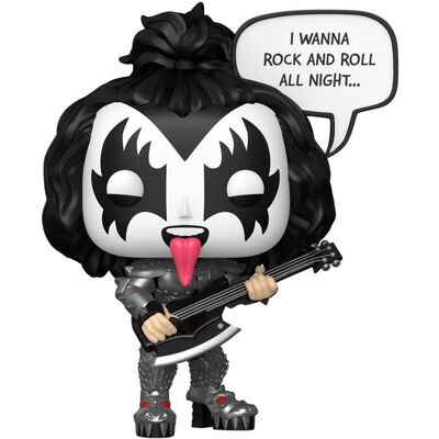 Funko KISS POP! Sayings - The Demon(R&R; All Night) 9 cm Funko KISS POP! Sayings - The Demon(R&R; All Night) 9 cm