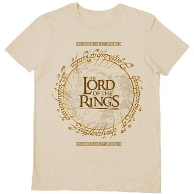 Pyramid The Lord Of The Rings: Map Logo - unisex tričko M Pyramid The Lord Of The Rings: Map Logo - unisex tričko M