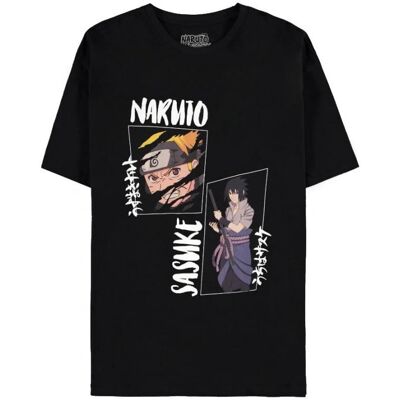 Difuzed Naruto Shippuden: Naruto & Sasuke - pánské tričko L Difuzed Naruto Shippuden: Naruto & Sasuke - pánské tričko L