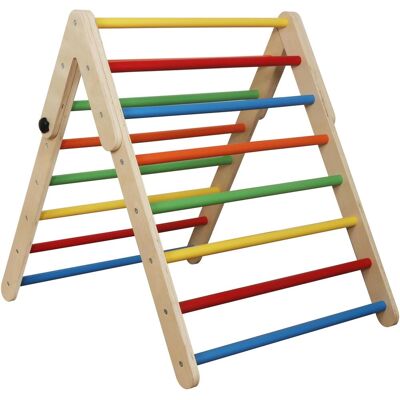 Aga4Kids Dětský dřevěný trojúhelník na lezení MR6146 Aga4Kids Dětský dřevěný trojúhelník na lezení MR6146