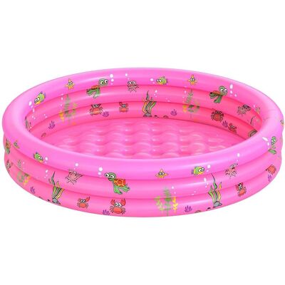 Aga Dětský bazén DS2803-PI 130 × 42 cm, růžový Aga Dětský bazén DS2803-PI 130 × 42 cm, růžový
