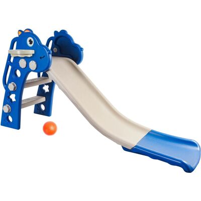 Aga4Kids Skluzavka s madlem 130 cm DS3701 Modrá Aga4Kids Skluzavka s madlem 130 cm DS3701 Modrá