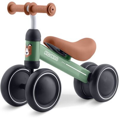 Ricokids Tříkolové balanční kolo pro děti, hnědé Ricokids Tříkolové balanční kolo pro děti, hnědé