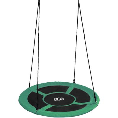 Aga Závěsný houpací kruh 110 cm tmavě zelený Aga Závěsný houpací kruh 110 cm tmavě zelený