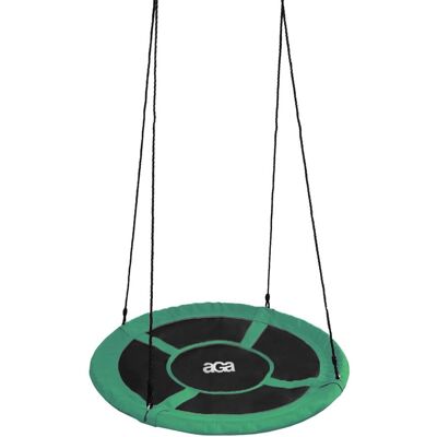 Aga Závěsný houpací kruh 90 cm tmavě zelený Aga Závěsný houpací kruh 90 cm tmavě zelený
