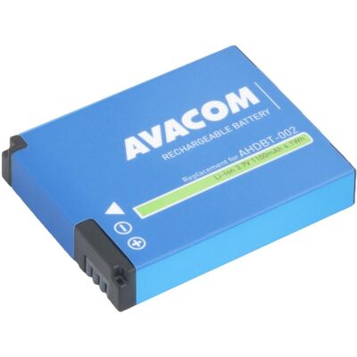 AVACOM GoPro AHDBT - 001, AHDBT - 002 Li-Ion 3.7 V, 1100 mAh, 4.1 Wh AVACOM GoPro AHDBT - 001, AHDBT - 002 Li-Ion 3.7 V, 1100 mAh, 4.1 Wh