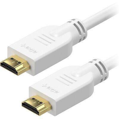 AlzaPower Core HDMI 1.4 High Speed 4K 20m bílý AlzaPower Core HDMI 1.4 High Speed 4K 20m bílý