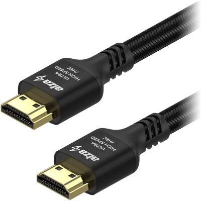 AlzaPower AluCore Premium HDMI 2.1 High Speed 8K 2m černý AlzaPower AluCore Premium HDMI 2.1 High Speed 8K 2m černý