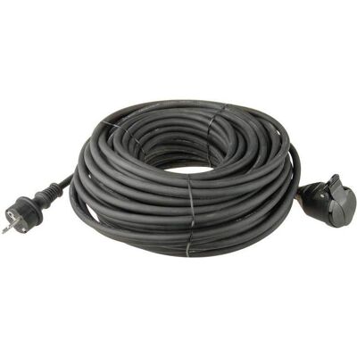 Emos Prodlužovací kabel gumový 20m 3x1.5mm, černý Emos Prodlužovací kabel gumový 20m 3x1.5mm, černý
