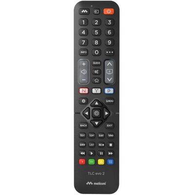 Náhradní dálkový ovladač Meliconi EVO.2 Černý pro TV LG Náhradní dálkový ovladač Meliconi EVO.2 Černý pro TV LG
