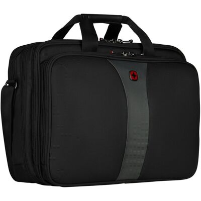 Taška na dokumenty Wenger 600655 - Polstrované přihrádky na laptop, A4, Organizér Taška na dokumenty Wenger 600655 - Polstrované přihrádky na laptop, A4, Organizér