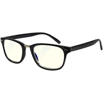 GLASSA Blue Light Blocking Glasses PCG 01, dioptrie: +3.00 černá GLASSA Blue Light Blocking Glasses PCG 01, dioptrie: +3.00 černá