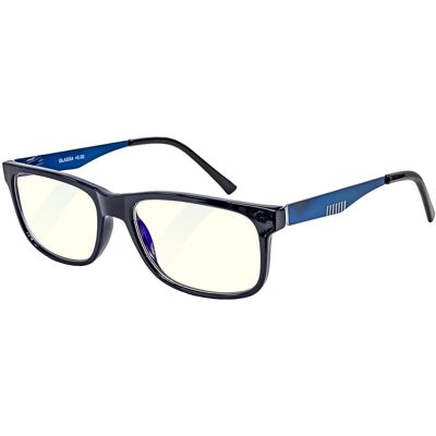GLASSA Blue Light Blocking Glasses PCG 02, dioptrie: +3.50 modrá GLASSA Blue Light Blocking Glasses PCG 02, dioptrie: +3.50 modrá