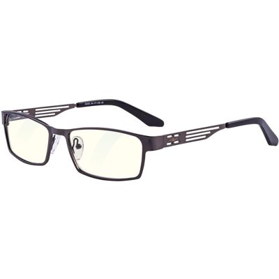 GLASSA Blue Light Blocking Glasses PCG 208, dioptrie +3,50 šedá GLASSA Blue Light Blocking Glasses PCG 208, dioptrie +3,50 šedá