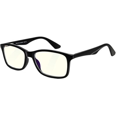 GLASSA Blue Light Blocking Glasses PCG 012, dioptrie +3,50 černá GLASSA Blue Light Blocking Glasses PCG 012, dioptrie +3,50 černá