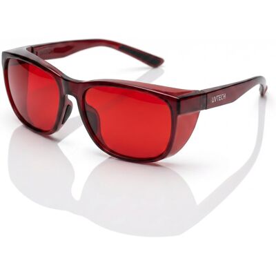 UVtech Sleep-4A brýle blokující modré světlo, červené UVtech Sleep-4A brýle blokující modré světlo, červené