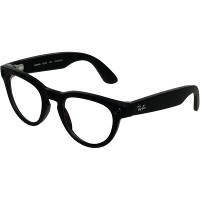 Meta RAY-BAN Meta Headliner (Standard) Smart Glasses (Gen 2) - Matte Black, Clear Meta RAY-BAN Meta Headliner (Standard) Smart Glasses (Gen 2) - Matte Black, Clear