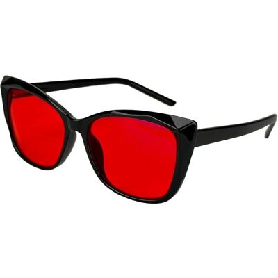 Uvtech Sleep-3W dámské stylové brýle blokující modré světlo, červené Uvtech Sleep-3W dámské stylové brýle blokující modré světlo, červené